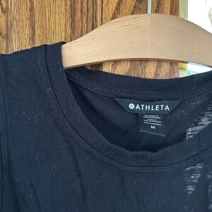 Athleta Men's Black Short Sleeve Tee